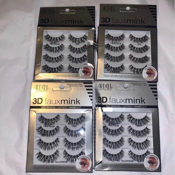 Ardell 858 3D Faux Mink Bundle Lot - Picture 1 of 2